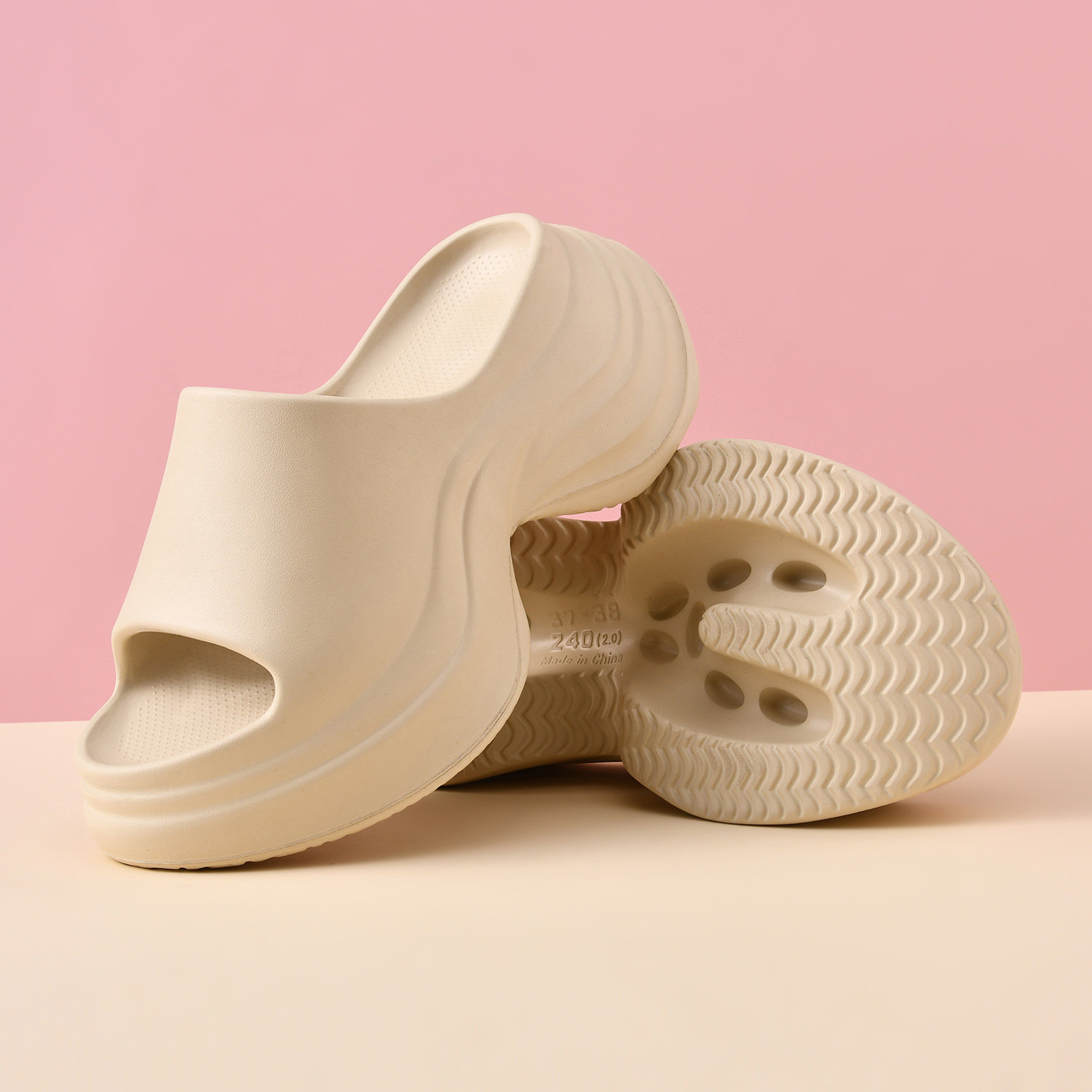 厚底拖鞋女士新款室内居家防滑软底增高凉拖女时尚沙滩一字拖凉鞋,淘宝优惠券,粉丝福利购,淘宝优惠卷