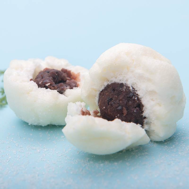 圣士雪绵豆沙东北特色绵软香甜小豆馅美食糕点180g/盒