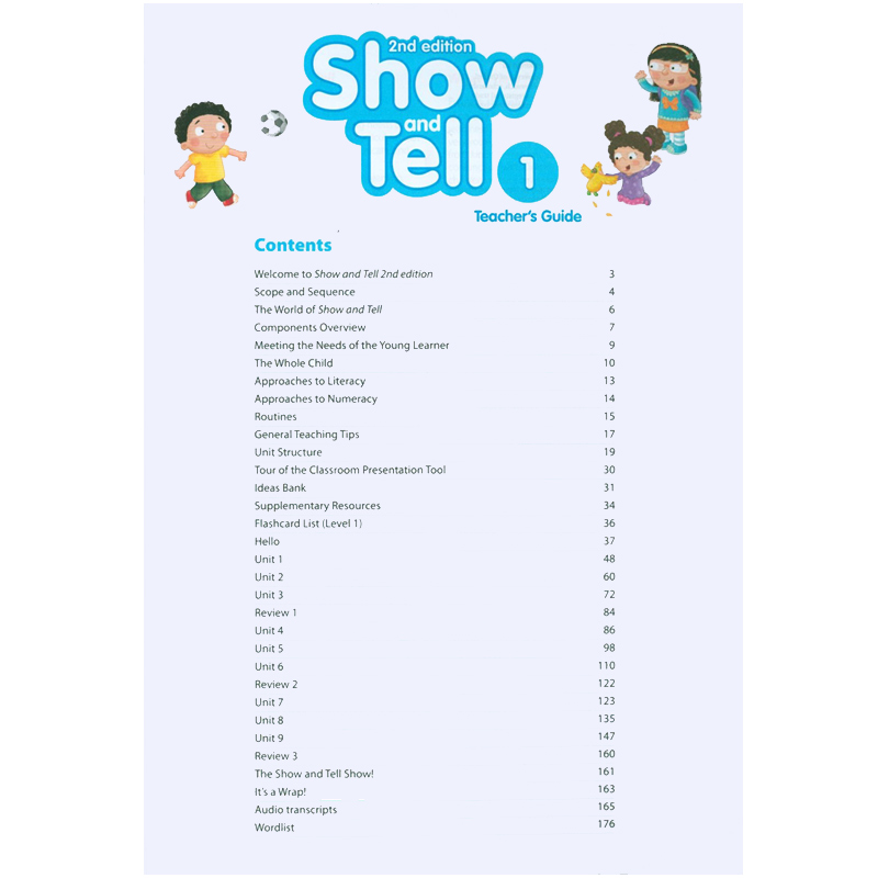 【麦凯思图书】原版进口牛津大学出版社3-6岁幼儿英语教材新版Show and tell 1 2 3级别教师用书国际幼儿园书籍幼儿启蒙综合教材-图3