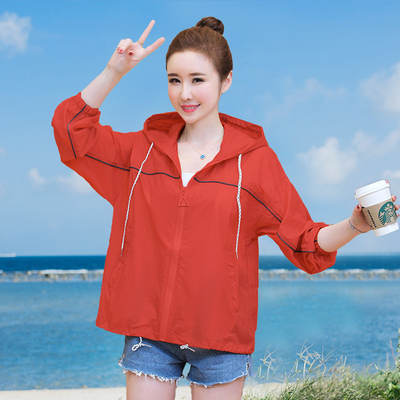 2020新款流行薄款外套韩版潮防晒衣 莹诗瑞短外套