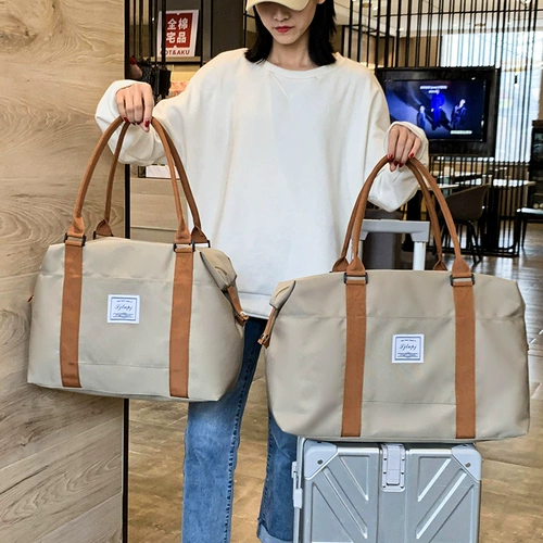 Сумка для путешествий, сумка через плечо, спортивная сумка с разделителями, портативный вместительный и большой набор, сумка для хранения