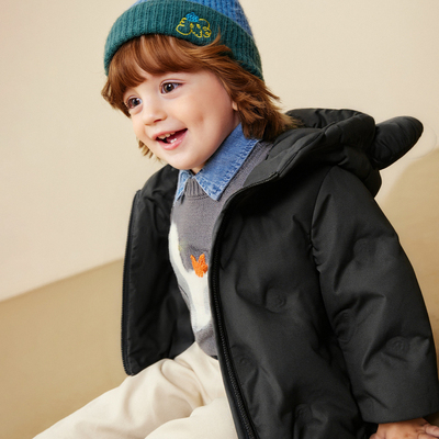 [真心绒]迷你巴拉巴拉男女童羽绒服可爱儿童宝宝外套2025冬新品