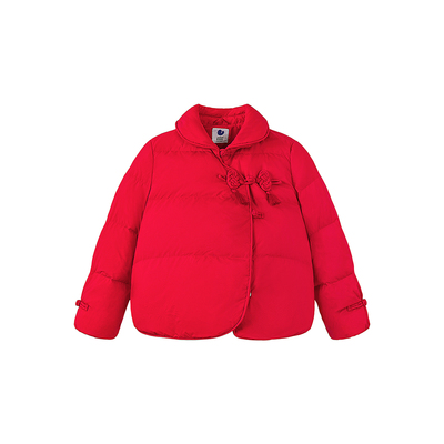 【新中式】迷你巴拉巴拉女童亲子羽绒服冬新款宝宝拜年服羽绒外套