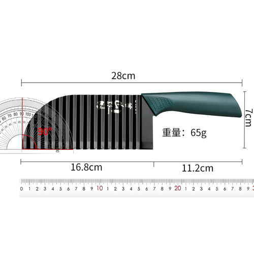 304狼牙土豆刀多功能商用波浪刀家用深波纹琅琊花式切薯条刀神器