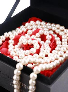 韩版女简约长款多层毛衣链