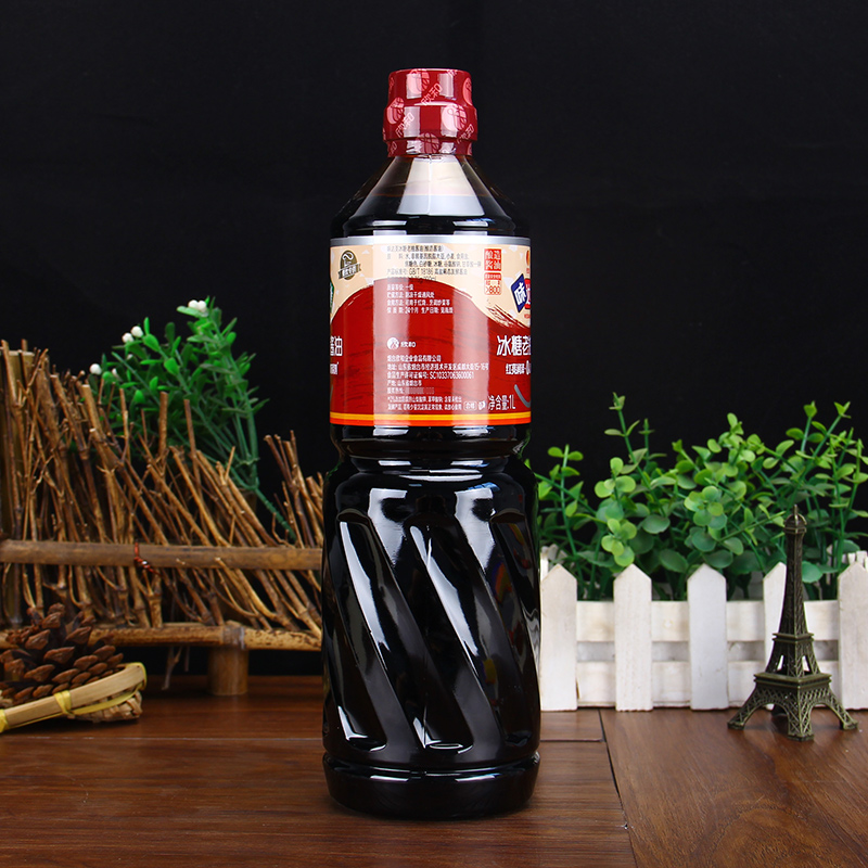欣和味达美冰糖老抽1L/1.8*6瓶酿造酱油商用红烧肉上色厨房调味