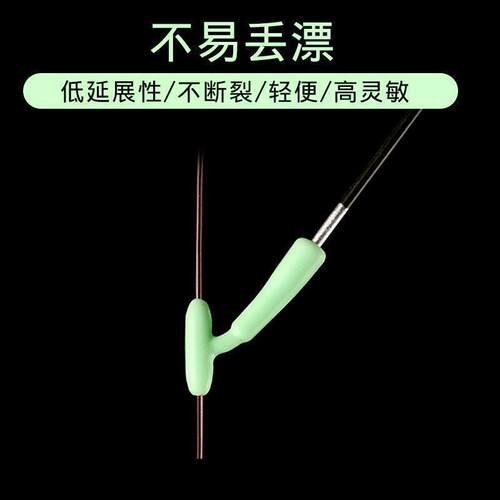 自锁漂座硅胶浮漂座多功能一体式插标坐快速滑动竞技钓鱼配件 - 图2