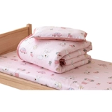 Дисней, детское одеяло для детского сада, хлопковый комплект, детский пододеяльник для сна, 3 предмета, постельные принадлежности