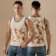 Winter thermal vest men's thickened plus fleece plus size