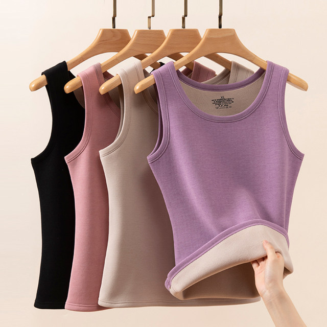 Women's thickened velvet slings for autumn and winter