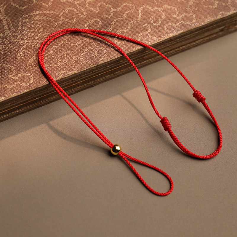 戒指平安扣挂绳免绑吊坠绳项链绳子可调节绳细款和田玉面包圈绳子,淘宝优惠券,粉丝福利购,淘宝优惠卷