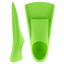 Foot Webbing Freestyle Professional Training 2021 Summer New Male Silicone Green Short Children Diving Swimming Foot