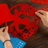 Детский набор инструментов ручной работы, поделки из бумаги, резные ножницы