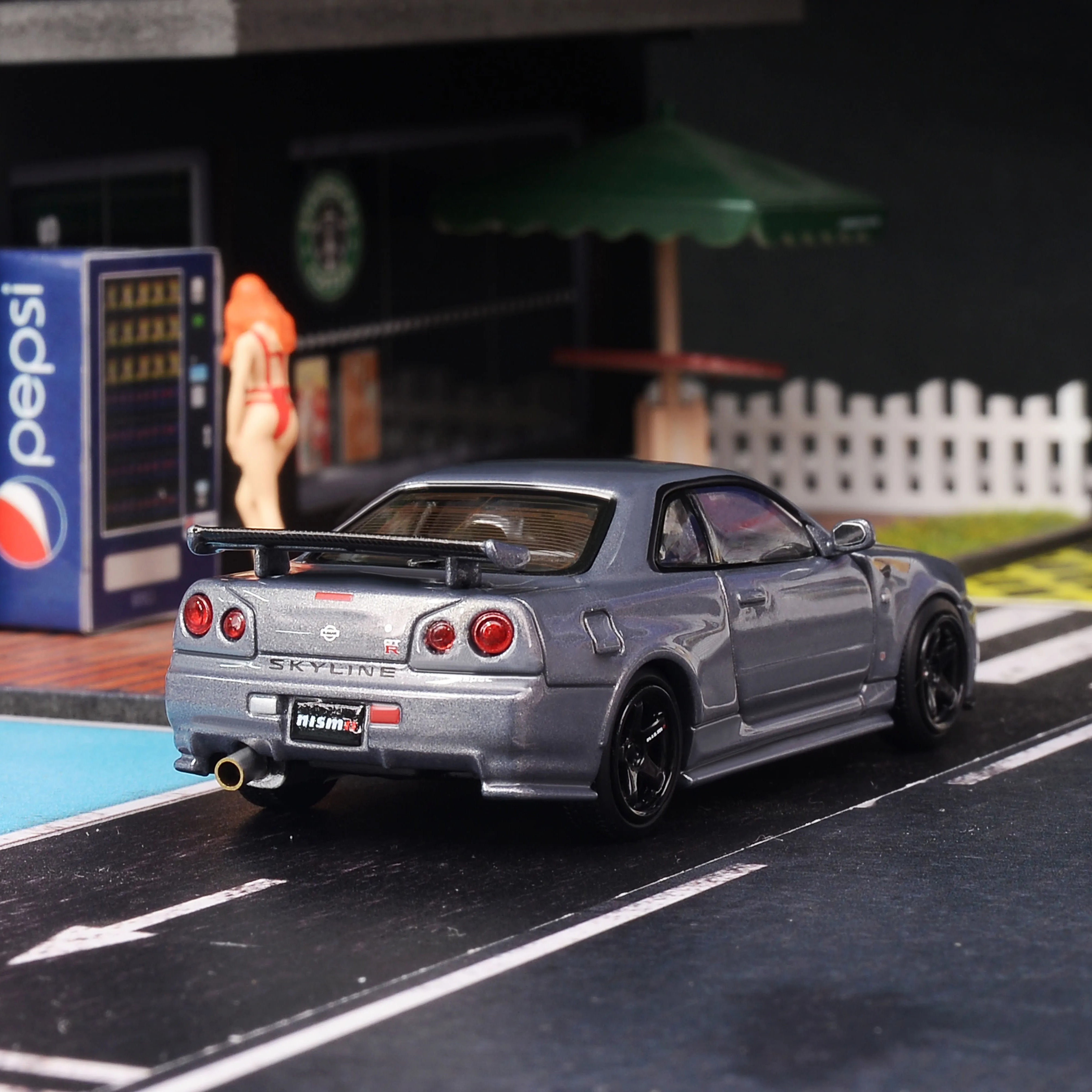 [Oseky]Motorhelix MH 日产 Skyline GTR R34 CRS VER 合金 1:64 - 图2