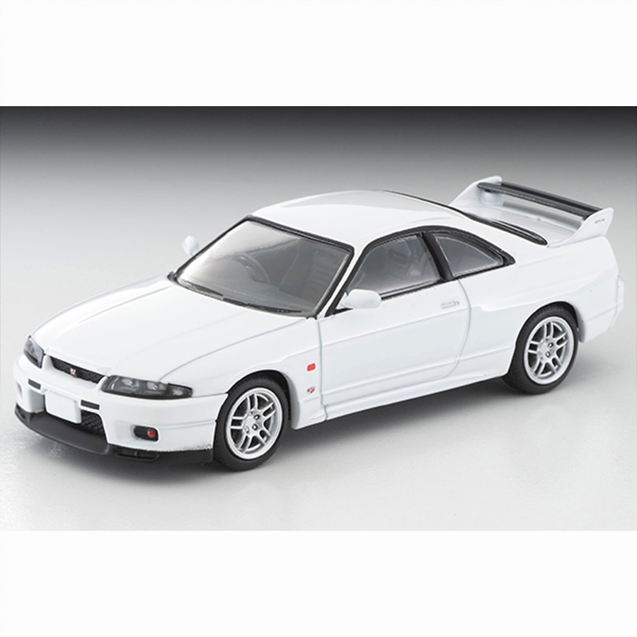 [Oseky]TOMYTEC TLV 9月 LV-N308c 日产 NISSAN GTR R33 白 和金 - 图0