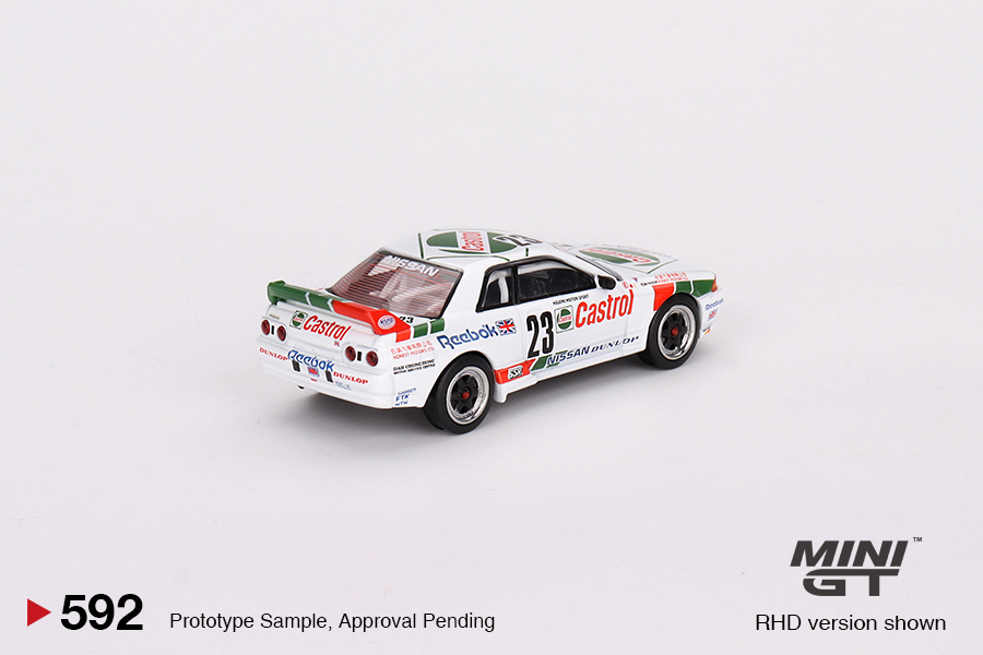 [Oseky]现货 MINIGT 日产 Nissan Skyline GTR R32 592 合金 1:64 - 图1