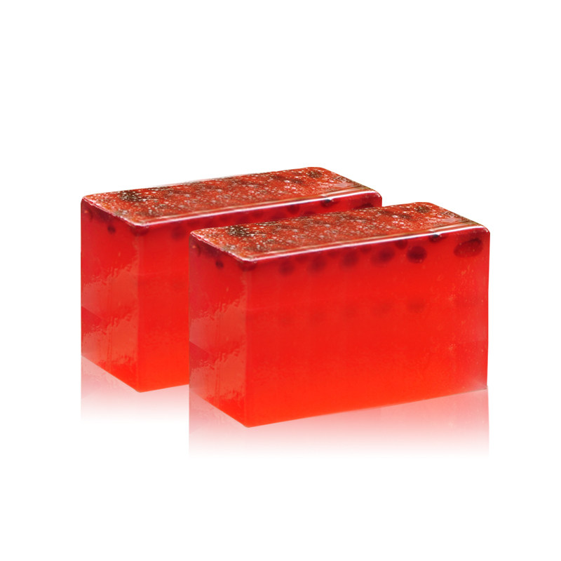 林蝶200g大块头云南玫瑰洗脸花瓣皂 林蝶香皂