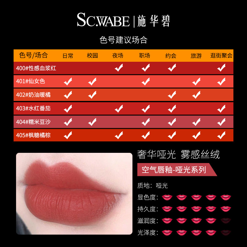  施华碧唇彩/唇蜜/唇釉