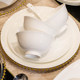 Qianzao Light Luxury Bone Porcelain Dish Set Household Bowls and Dish