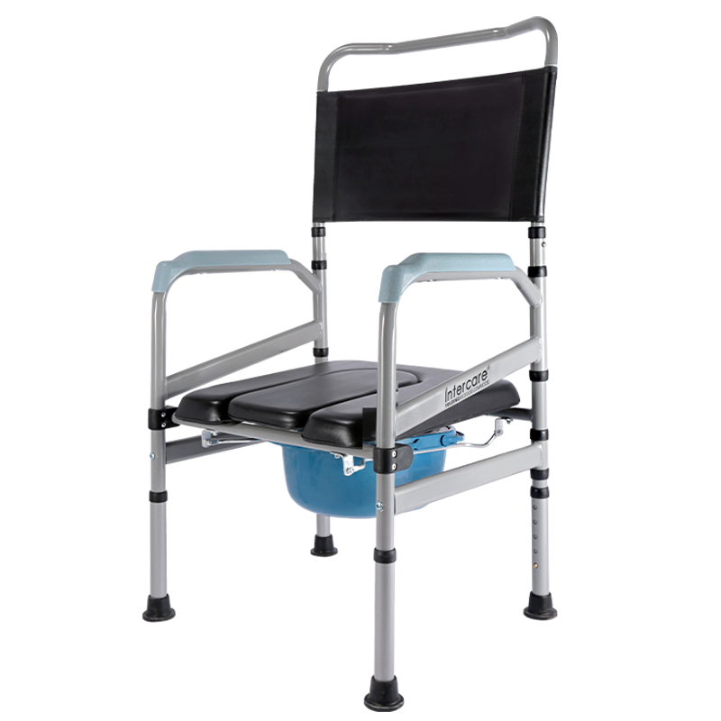 老人坐便椅孕妇家用可调节大便器 康际医疗器械便厕用具