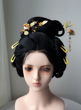 百搭彩色古风U钗汉服小发钗头饰