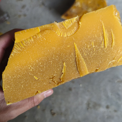 野蜂哥品牌中蜂诱蜂蜡l招引黄蜡老巢脾封盖蜜渣蜡土蜂蜡 诱蜂神器 - 图2