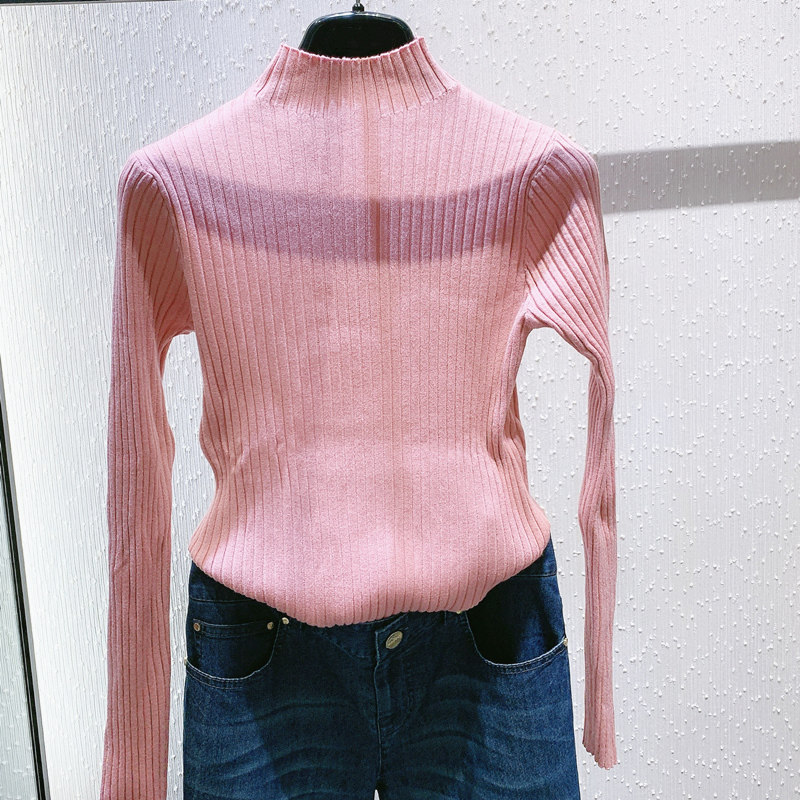 阿玛施旗舰店官网2020秋冬装女毛衣 蝶目毛针织衫