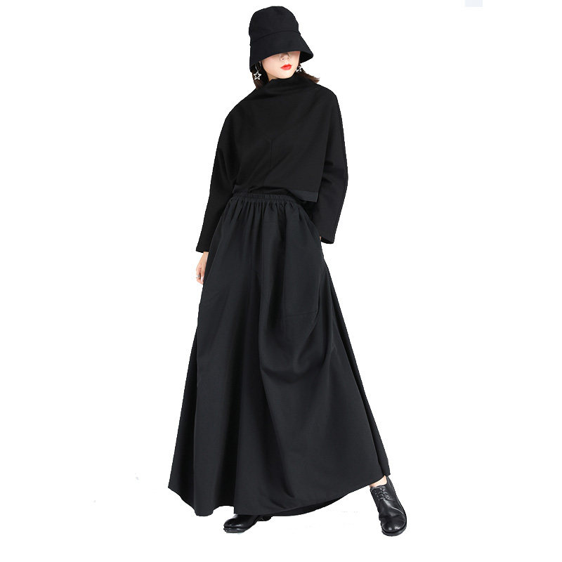 暗黑秋冬设计大裆裤山本耀司阔腿裤 索娜雯休闲裤