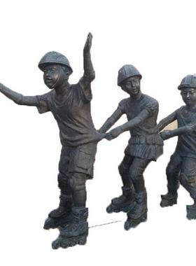 铸铜人物雕塑步行街铜人校园人物雕像真人名人肖像铜雕景观雕塑厂