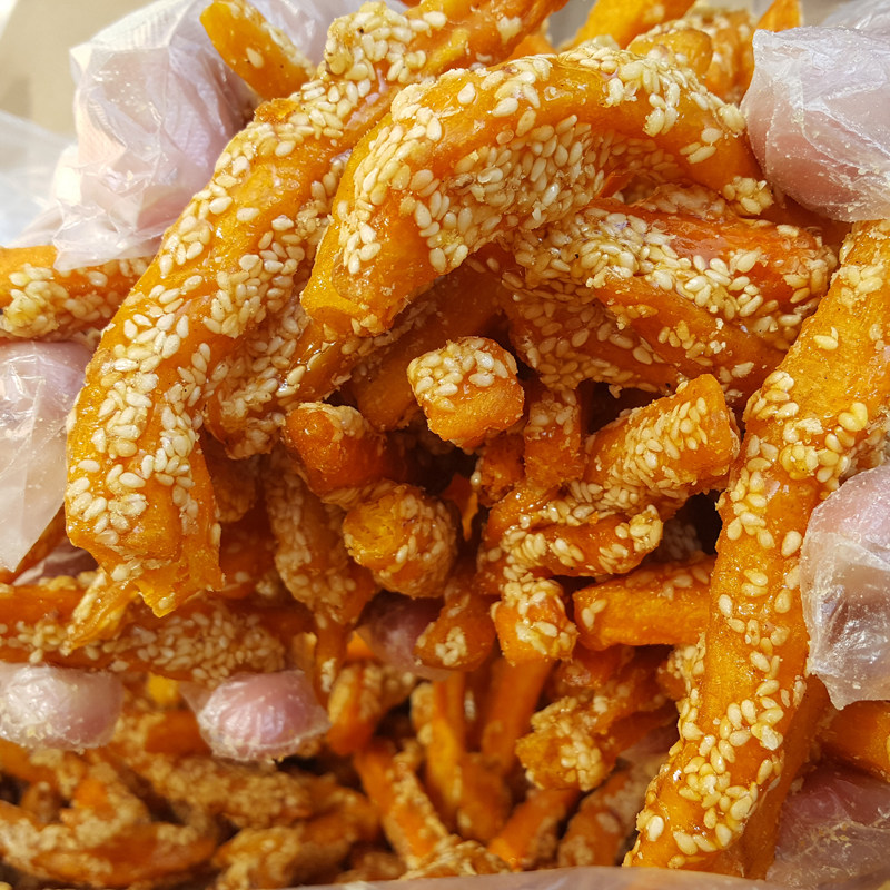 香酥脆拔丝山地零食番薯条带的地瓜 老巷门食品薯类制品