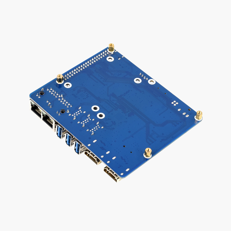 树莓派CM4 计算模块双千兆网口扩展板主机机箱 搭载 ETH/CSI/DSI - 图2