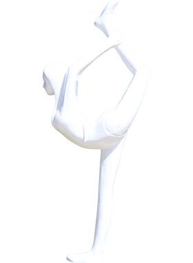 玻璃钢户外抽象模型瑜伽舞蹈人物体操雕塑商场入口落地景观摆件大