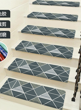 楼梯改造贴地板贴自粘翻新瓷砖