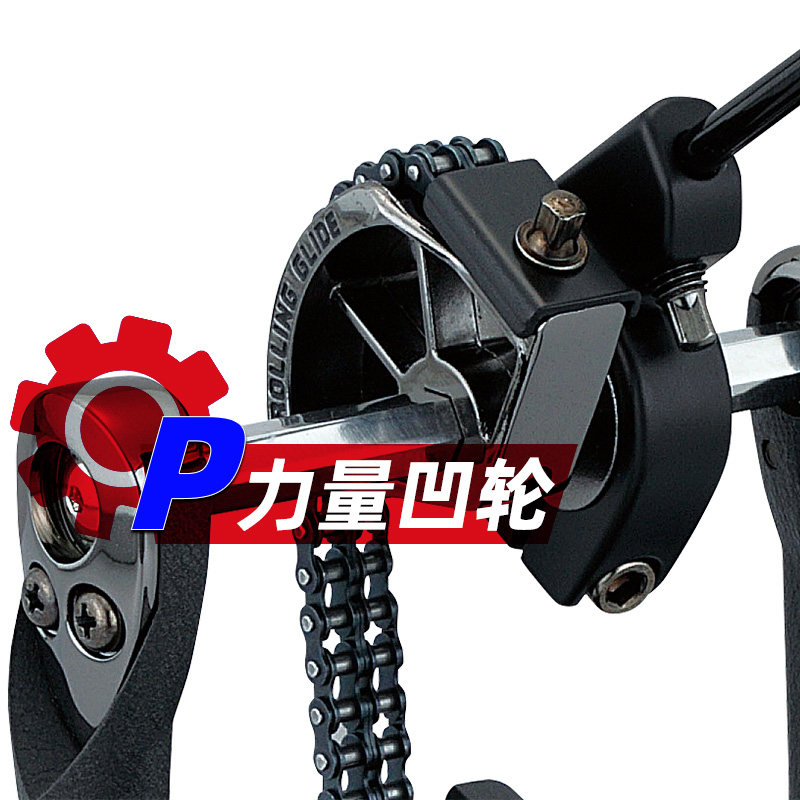 tama旗舰店双踩黑武士限量系列踏板 tama架子鼓/爵士鼓