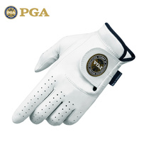 US PGA golf gloves mens leather gloves Indonesia imported sheep leather anti-slip and breathable feel good