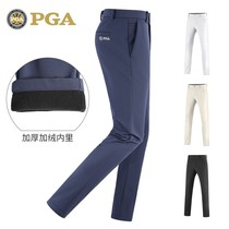 American PGA New Pint Golf Pants Mens Autumn Winter Long Pants Thickened Garnter Warm Mens Sportswear Sportswear