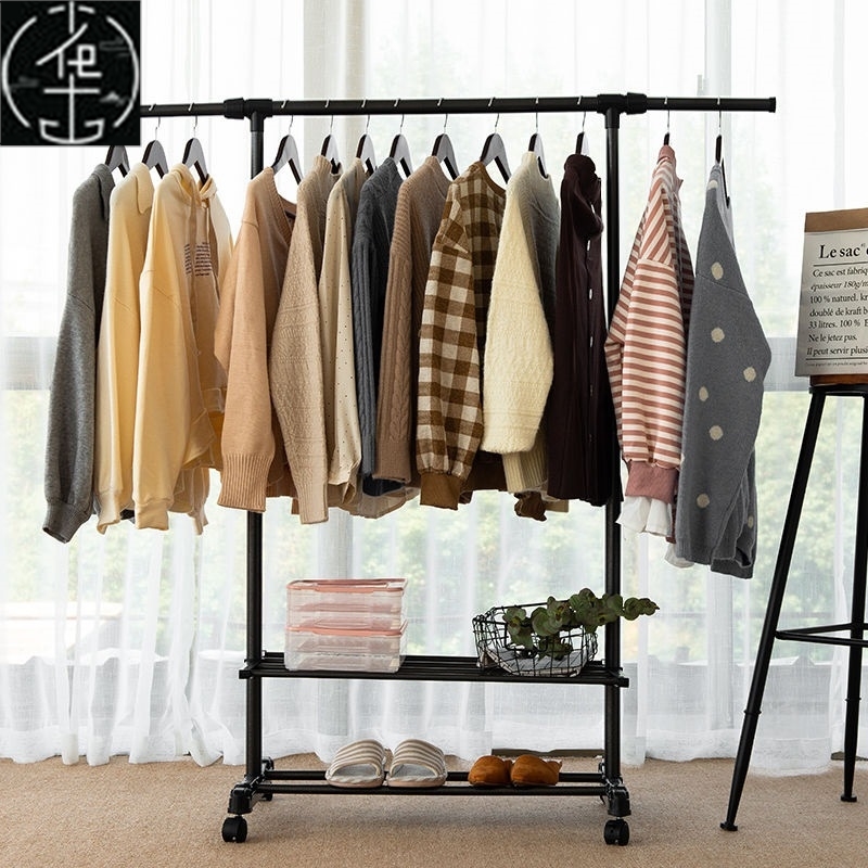 Stand clothes holder rack laundry garment dryer cloth hanger - 图2