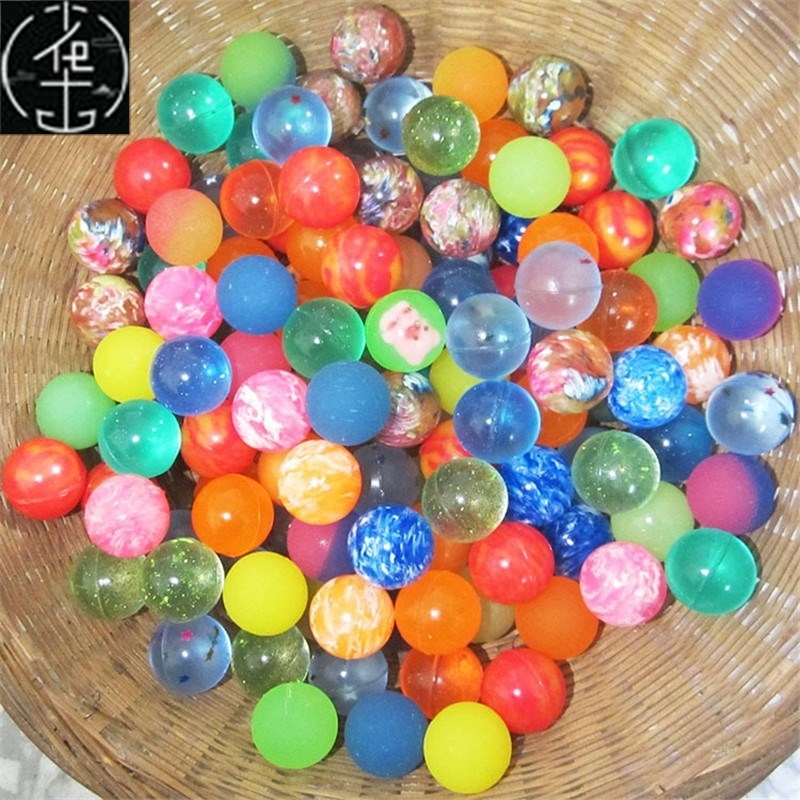 Funny toy balls mixed Bouncy Ball Solid floating bouncing c - 图1