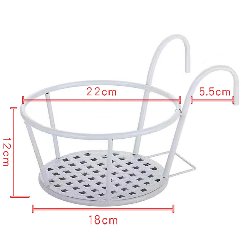 栏杆花架阳台花架置物架大号吊兰悬挂挂式铁艺花盆托架绿萝花架,淘宝优惠券,粉丝福利购,淘宝优惠卷