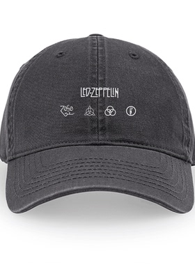 重金属乐队Hard rock齐柏林飞艇Led Zeppelin 帽子棒球帽休闲