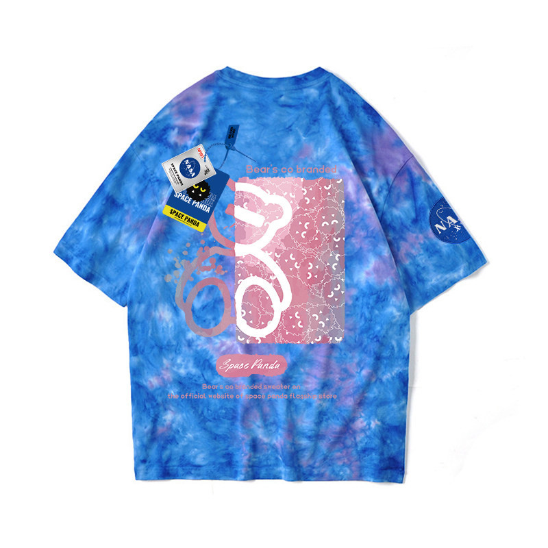太空熊猫联名nasa旗舰店官网男t恤 太空熊猫T恤