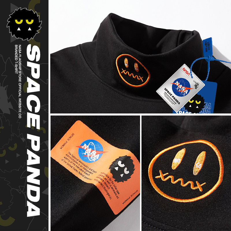 nasa xvvx旗舰店官网联名鬼脸卫衣 太空熊猫卫衣