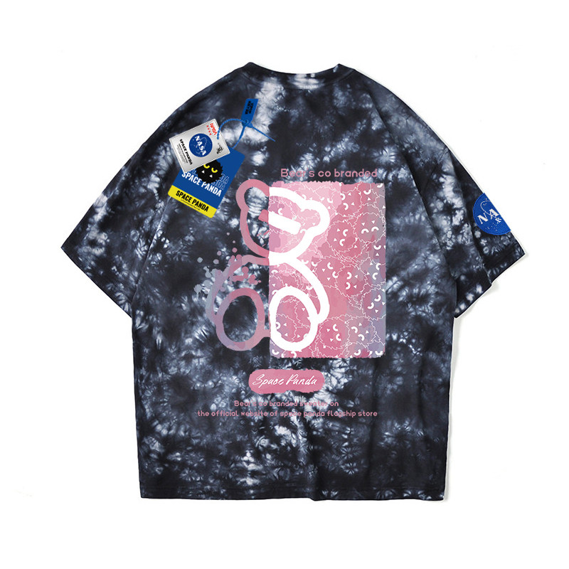 太空熊猫联名nasa旗舰店官网男t恤 太空熊猫T恤