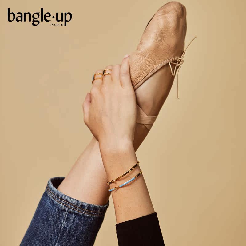 bangle up法式小众设计女dw手镯 bangleup手镯