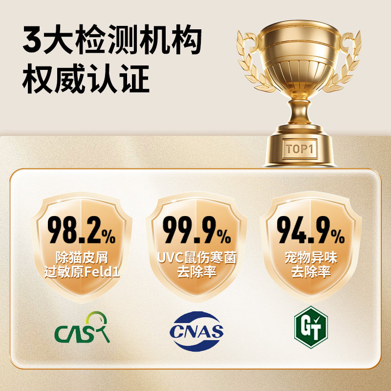 uah有哈宠物猫用空气净化器吸猫毛浮毛神器养宠专用除尘除臭菌,淘宝优惠券,粉丝福利购,淘宝优惠卷
