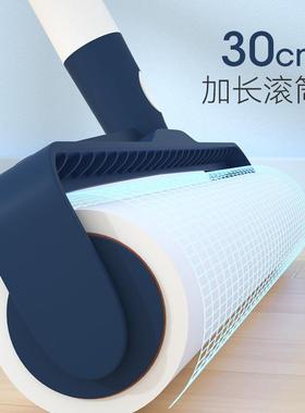 粘吸头发的扫把地上头发清理神器家用地板扫地粘毛专用粘毛器扫帚