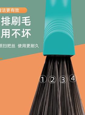 扫把家用2022新款簸箕套装单个软毛笤帚加厚不粘头发扫地扫帚专用