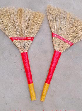 铁扫把笤帚细枝型压片款笤帚工厂垃圾清理金丝草加厚扫把