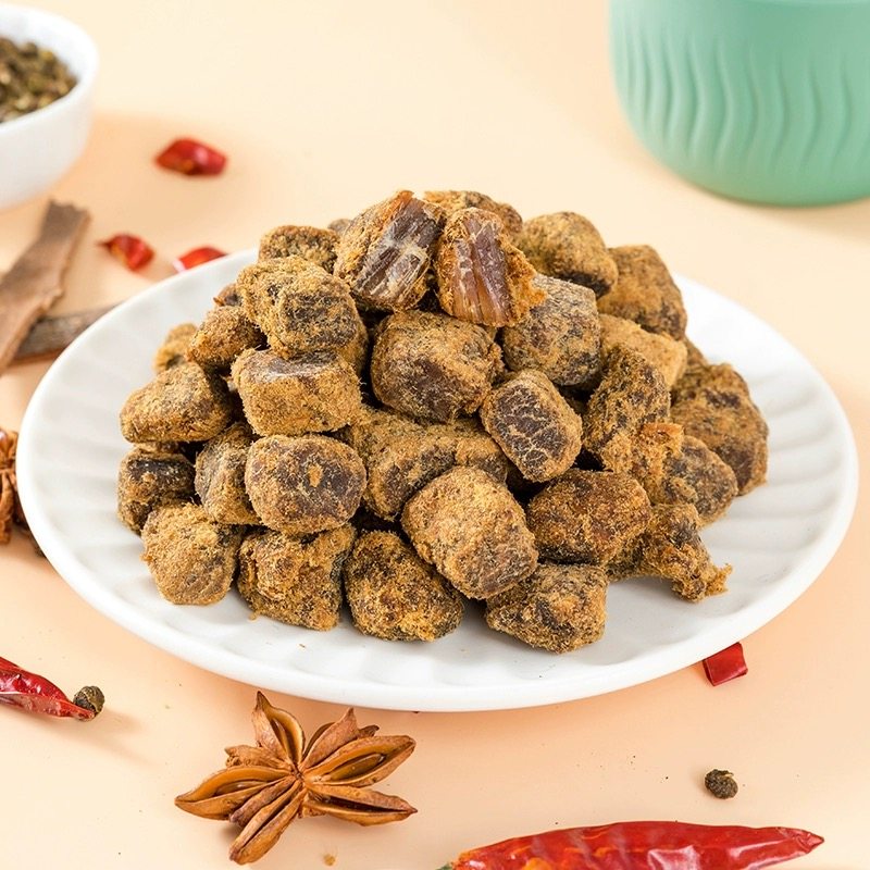 牛肉干牛肉粒零食即食五香XO味沙爹味孕妇熟食美食猪肉粒休闲食品,淘宝优惠券,粉丝福利购,淘宝优惠卷