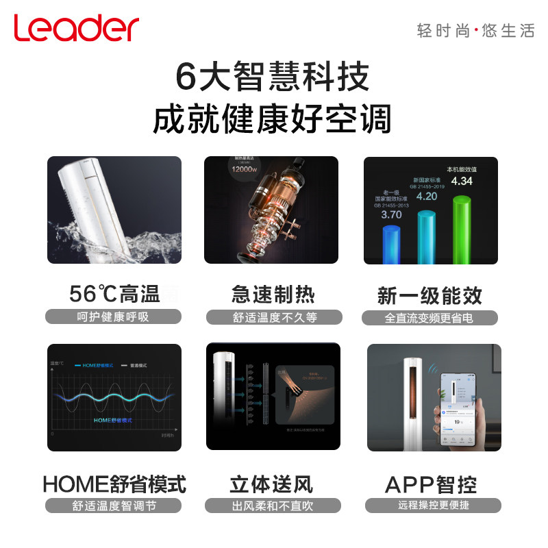 【旗舰新品】海尔立式2p统帅柜机 haier海汇空调